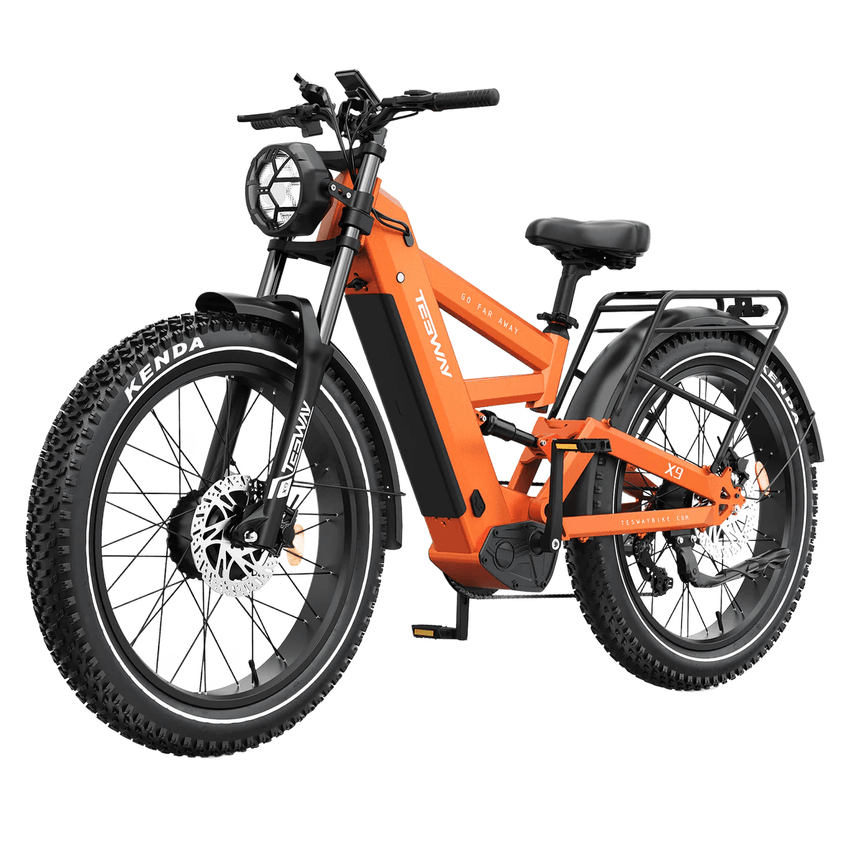 Central X9 AWD — full-suspension dual-motor flagship