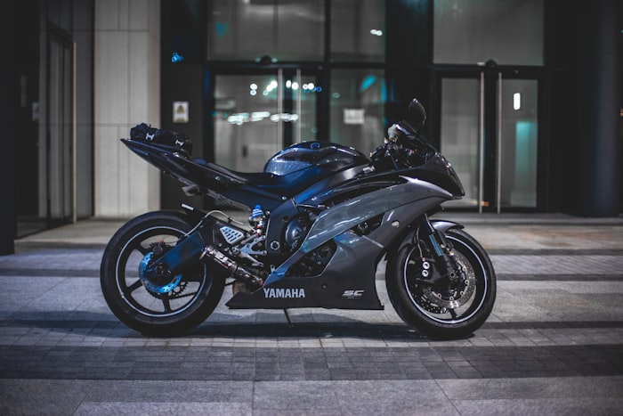 Rider with bike
